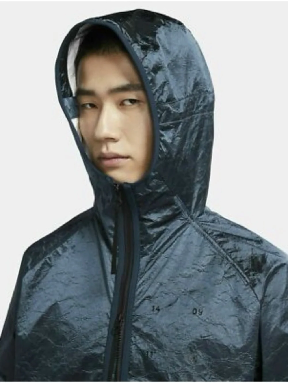 NWT Men's Nike Deep Ocean Sportswear Tech Pack Woven Hooded Jacket Size 3XL